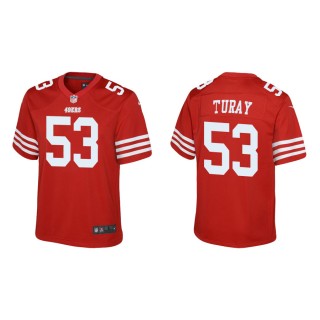 Youth San Francisco 49ers Turay Scarlet Game Jersey