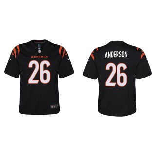 Youth Bengals Tycen Anderson Black Game Jersey