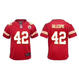 Youth Chiefs Tyree Gillespie Red Game Jersey