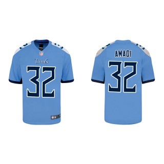 Youth Tennessee Titans Ugo Amadi Light Blue Game Jersey