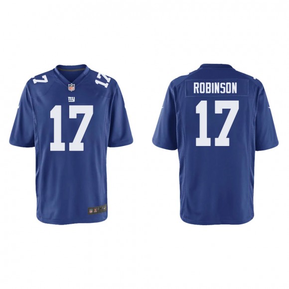 Youth Wan'Dale Robinson New York Giants Royal Game Jersey