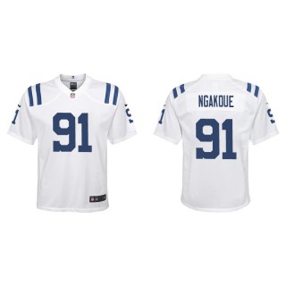 Youth Colts Yannick Ngakoue White Game Jersey