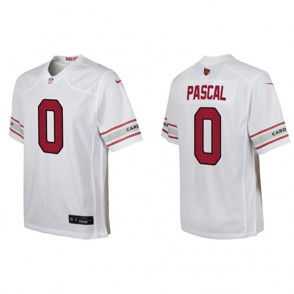 Youth Zach Pascal White Game Jersey