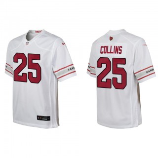 Youth Zaven Collins White Game Jersey