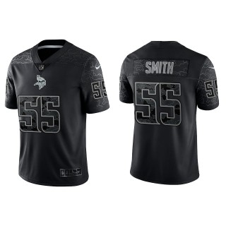 Za'Darius Smith Minnesota Vikings Black Reflective Limited Jersey