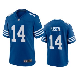Indianapolis Colts Zach Pascal Royal Alternate Game Jersey