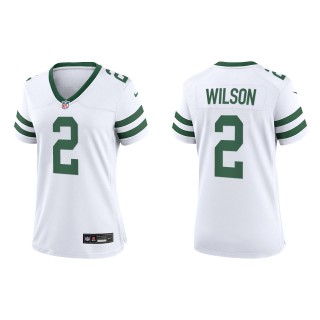 Zach Wilson Women's Jets White Legacy Game Jersey